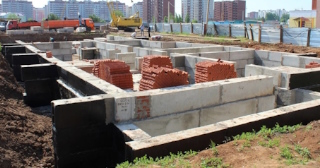 Фундаменты промышленных зданий в Долгопрудном цена от 24682 руб. - заказать строительство фундамента промздания под стальные колонны